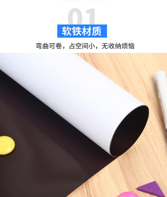 Manufacturer's Ready-Made Whiteboard Stickers for Training Classes, Teaching, Home Office, Magnetic Wall Stickers, Children's Graffiti Drawing Writing Boards detail 10