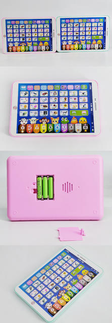 Foreign trade new English tablet reading machine toy children's early education puzzle voice touch screen puzzle learning machine wholesale detail 4