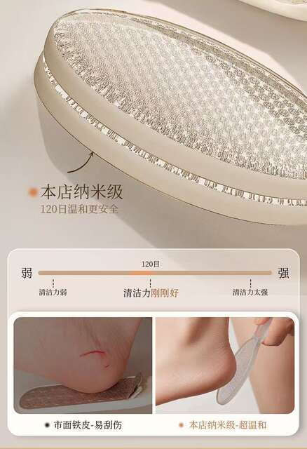 Foot Grinding Tool, Nano Glass Heel Remover for Dead Skin and Calluses, Women's Pedicure Tool, Foot Scrubber, Foot Grinding Stone Wholesale detail 7