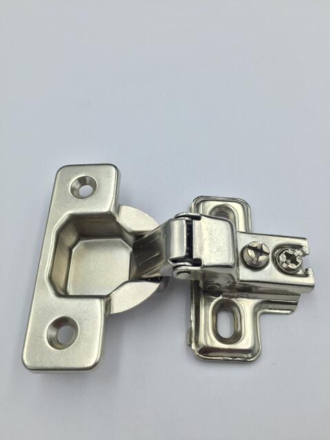 Manufacturer Wholesale Hinge Hardware for Doors and Windows, Short Arm Two-Stage Force Fixed Silent Cabinet Door Hydraulic Hinge detail 2