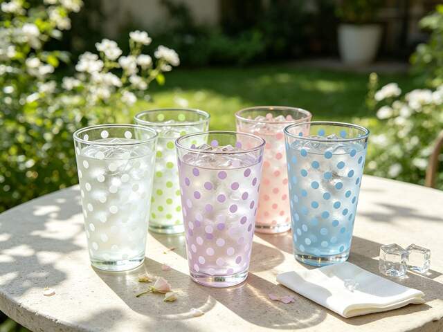 Free Shipping Polka Dot Water Cup with Straw Lid Ins Style Cartoon Kitten Glass Cup Coffee Cold Drink Cup Gift Cup detail 5