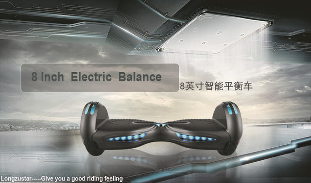 Children's self-balancing car 8 inch torsion car electric scooter two-wheel balance car adult somatosensory scooter blue detail 4
