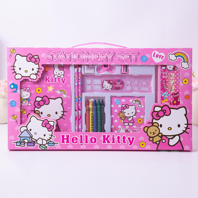 Sanrio children's stationery suit cartoon six-piece graduation gift primary school gifts prizes suit wholesale detail 1