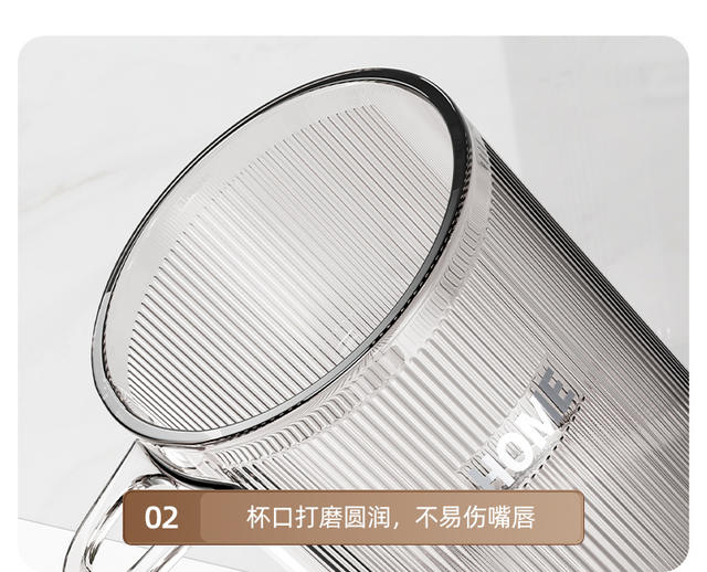 Mouthwash Cup Brushing and Washing Cup Children's Couple Household Toothpaste Toothbrush Storage Light Luxury High-end Teeth Cup Long Handle detail 8