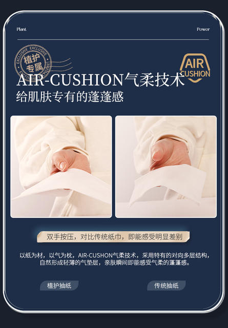 Plant-Based Tissue Paper Large Pack 20 Packs Full Box Napkins 400 Sheets Toilet Paper Household Tissue Paper Bulk Batch Large Box detail 8