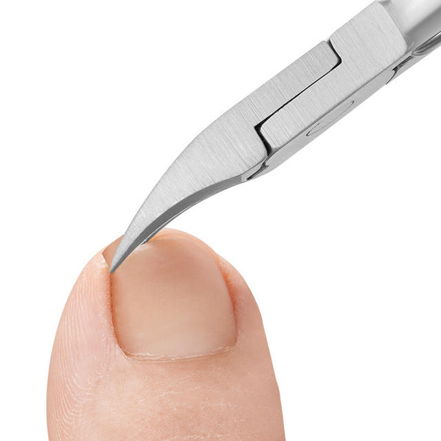 [Genuine goods] Strong Man nail clippers stainless steel nail clippers large flat mouth household nail clippers manicure tools wholesale detail 4