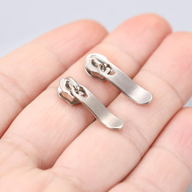 Simple Zinc Alloy Zipper Pullers for Bags, Toys, and Textile Accessories; Nylon Zipper Pullers; Metal Zipper Pullers Wholesale detail 5