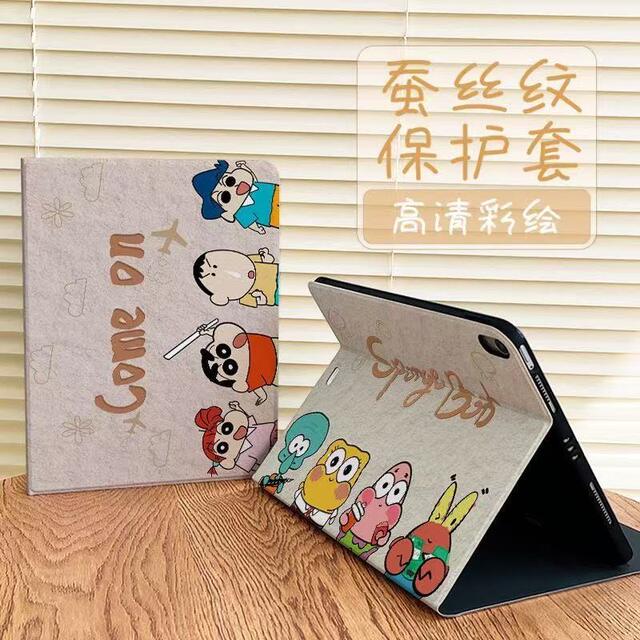iPad Protective Case Air6/5/7 Spongebob Pro 11inch Book-Style Case 10.2/8/9/10 Sixth Generation 9.7 detail 4