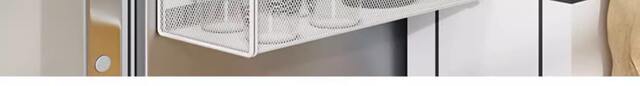 Refrigerator Magnetic Storage Rack, Plastic Wrap Storage Box, Carbon Steel No-Drill Side Hanging Basket, Ozon Cross-Border Exclusive Supply detail 7