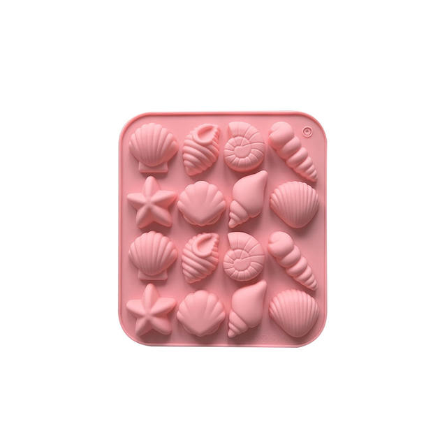 9 different flower-shaped food grade silicone mold chocolate candy jelly jelly mold DIY handmade soap mold detail 10