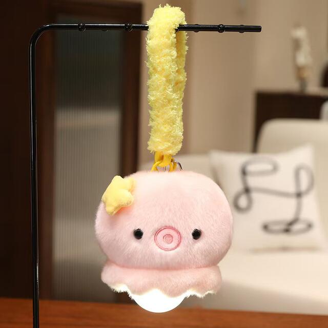 Cute Cartoon Plush Hanging Lamp Dormitory Bedside Night Light Creative Animal Doll Lamp Bag Pendant Children's Gift detail 10