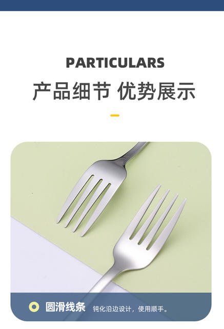 Cross-Border Stainless Steel Cutlery Set, Fork, Chopsticks, Spoon Set, Student Outdoor Camping Portable One-Person Dining Set detail 9