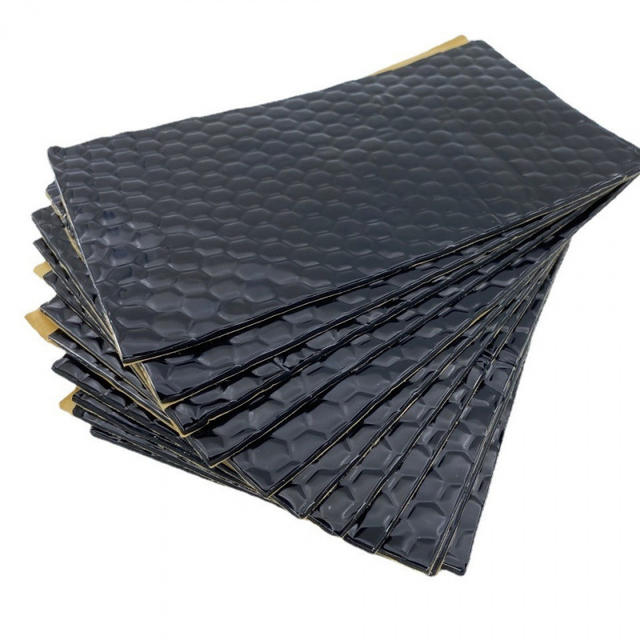 Car Sound Insulation Material Butyl Rubber Anti-Vibration Board Environmentally Friendly High Temperature Resistant Adhesive Damping Board Sound-Absorbing and Shock-Absorbing Material