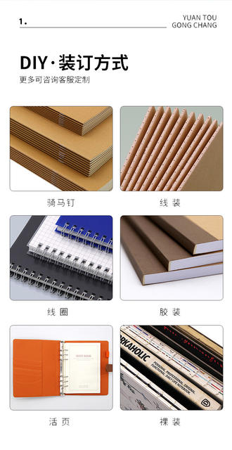 Customized Coil Notebook for Cross-Border Sales, A5 Colorful, Logo-Printable, Creative Notepad for Students and Business Notes detail 8