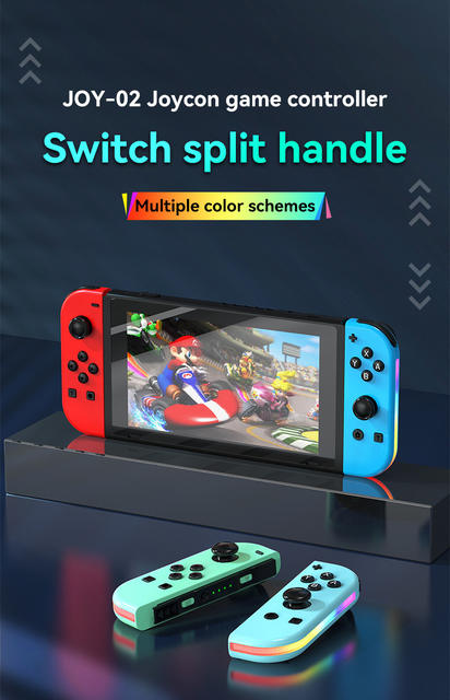 The Factory Source Product Switch Joy-Con Controller Side Rgb Light Strip Supports Turbo Continuous Vibration detail 11