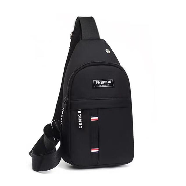Korean Style Chest Bag Outdoor Mountaineering Riding Shoulder Crossbody Zin Cloth Chest Bag Outdoor Sports Bag Street Trendy Men's Backpack detail 6