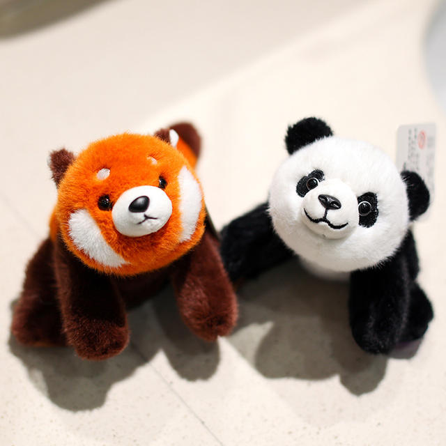 New Model of Adorable and Fragrant Three-Position Animal Plush Toy: Sloth Lying down Small Doll, Palm-Sized Raccoon Plush Toy detail 4