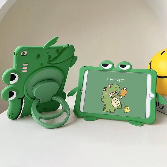 New iPad Tablet Protective Cover for Kidsren Mini123456 Baby Cartoon Cute Air Dinosaur Stand 10 detail 2