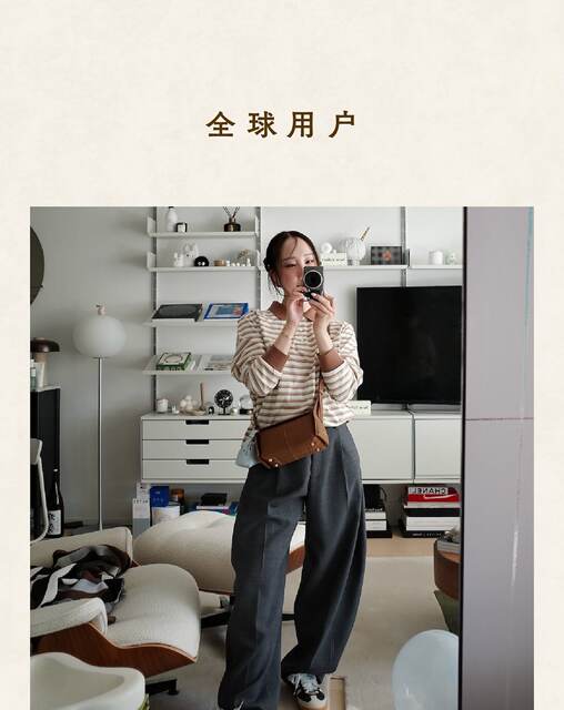 Songshan Xia Series Mini Eaves Bag Made of Top-Layer Cowhide for Commuting, Hobo Bag, Crossbody Bag for Women detail 7