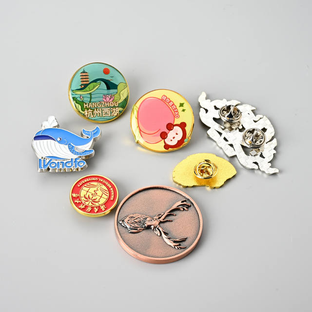 Custom Metal Badges, Custom Name Tags, Custom Brooches, Custom Commemorative Medals, Custom School Emblems, Custom Logos, Custom Electroplated and Painted Medals