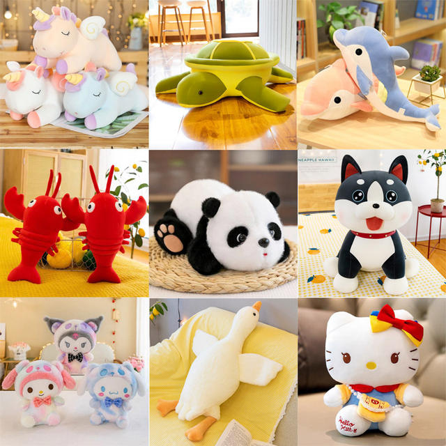 12 inch large 40cm plush toy ground push gift grab doll wedding interactive doll toy activity detail 1