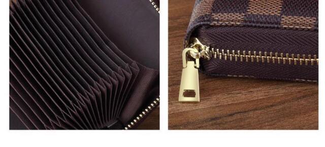 Anti-Degaussing Card Holder for Women, Large Capacity, Multiple Card Slots, Credit Card Id Slot, Driver's License, Business Card Holder, Bank Card Holder detail 6