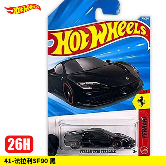 Hot Wheels Car 26H Batch Mercedes-Benz Cla Ferrari Sf90 Cadillac F1 Racing Alloy Car C4982 detail 5