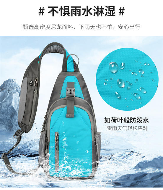 Sports Outdoor Cycling Shoulder Bag Casual Large Capacity Crossbody Bag Ins Trendy Brand Workwear Single Shoulder Crossbody Bag Wholesale detail 6