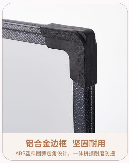 Blackboard whiteboard writing board bracket double-sided office vertical movable small blackboard home children's teaching and training detail 10