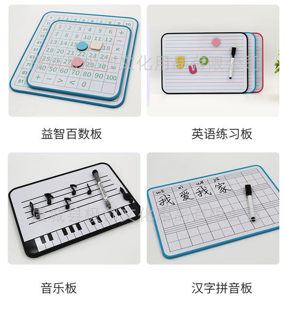Double-Sided Magnetic Small Whiteboard for Home Teaching, Erasable Children's Student Writing Board, Office Desk Writing Board detail 7