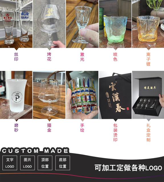 Household Entry Luxury High-end Wine Glass suit Wholesale Hotel Commercial High-end Crystal Goblet Wine Glass detail 1