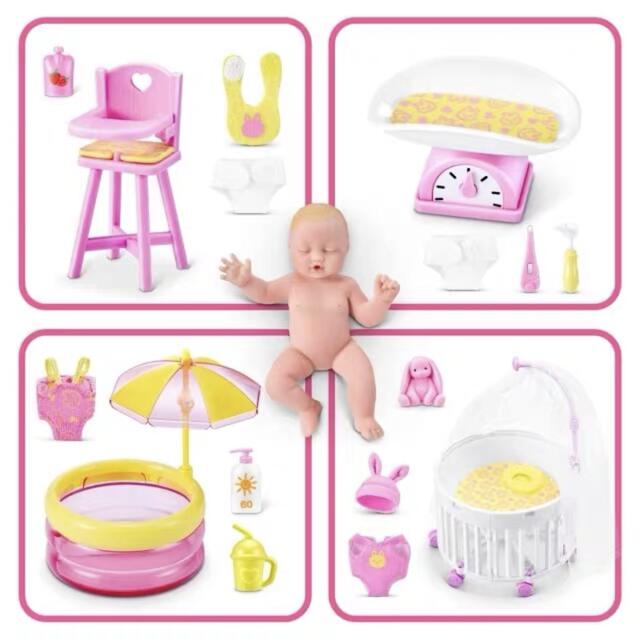 Zuru Baby Ball Second Generation Five Times Surprise Ball Miniature Simulation Playhouse Toy Stroller Baby Car Toy detail 3