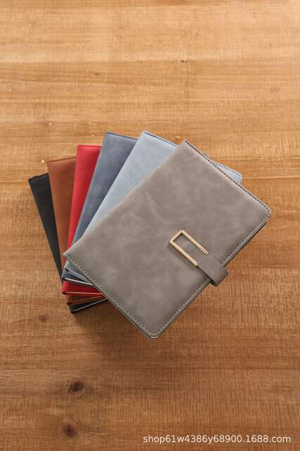A5 Work Notebook, Cultural Creative Business Office Simple Ultra-Thick Notepad detail 12