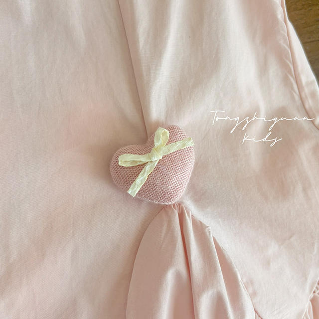 Girls' New Summer Cotton Dress with Flutter Sleeves, Cool and Stylish Princess Dress for Baby Girls detail 6