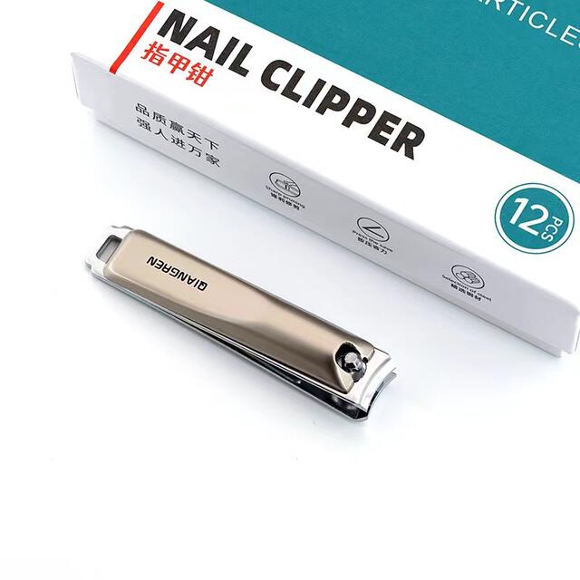 Jinda Qiangmen T6626-6 large carbon steel nail clippers flat nail clippers home manicure nail tools wholesale detail 9