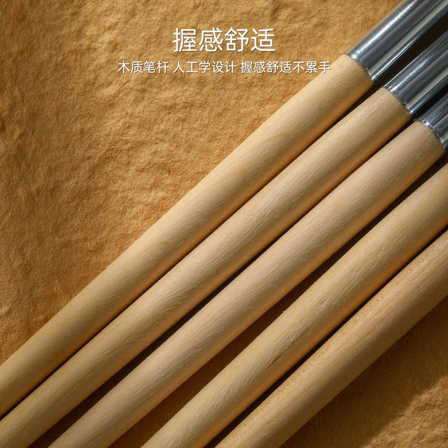 Manicure Tools Silicone Pen Wooden Rod 5 Pack Japanese Multifunctional Silicone Pen Carved Painting Shop Special Wholesale detail 3