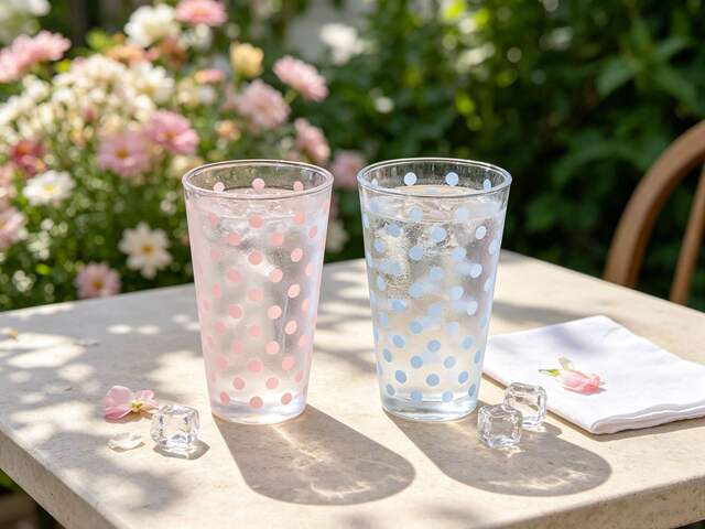 Free Shipping Polka Dot Water Cup with Straw Lid Ins Style Cartoon Kitten Glass Cup Coffee Cold Drink Cup Gift Cup detail 6