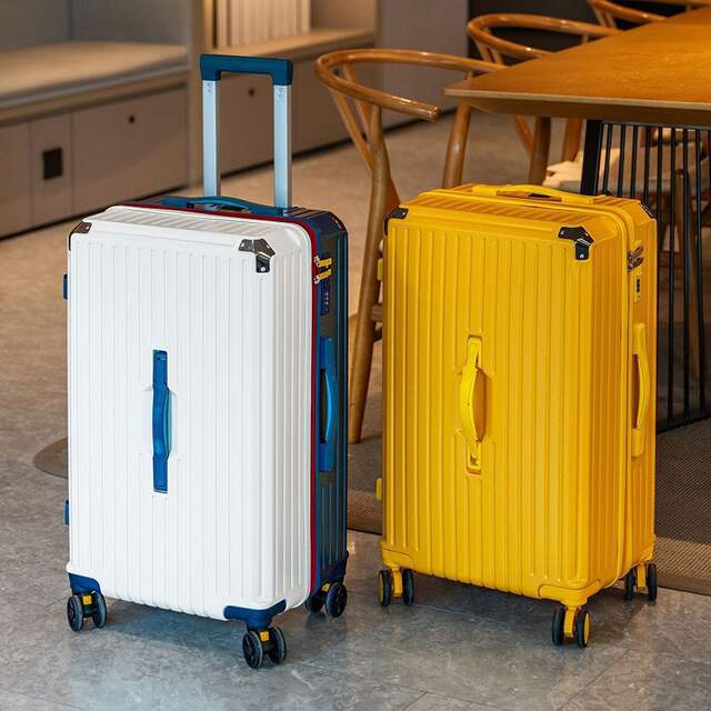 High-Looking Luggage Suitcase, 20-Inch Universal Wheel Trolley Case, Female Password Box, Checked-In Suitcase, Dual-Purpose, Lightweight and Sturdy Travel Suitcase detail 3
