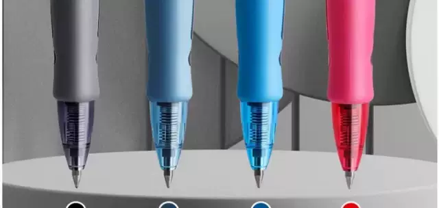 Morning Light Click-Action Gel Pen 1008 Blue-Black Ink Pen Quick-Drying Signature Pen for Doctors, Teachers, Students, Business Carbon Black Pen detail 6