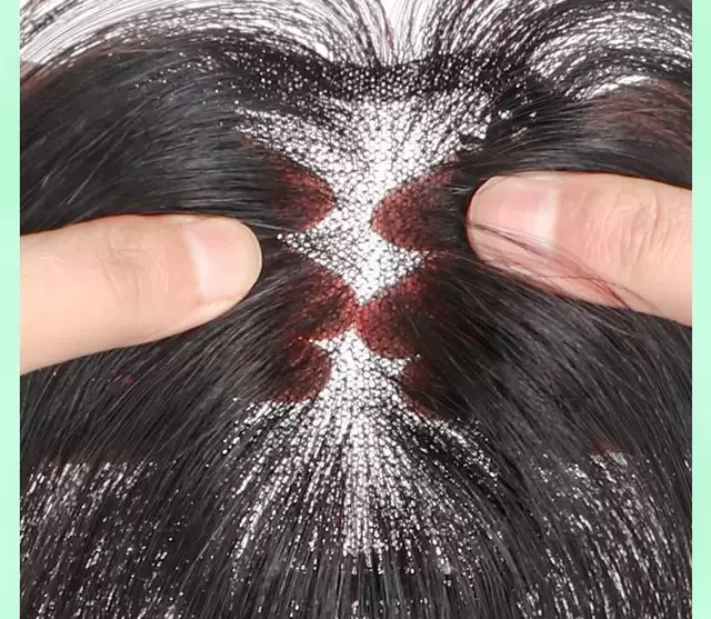 Hairpiece for Women, Full Hand-Woven Swiss Mesh, Lightweight and Breathable, Covers Gray Hair and Increases Hair Volume, Made of Real Hair detail 8
