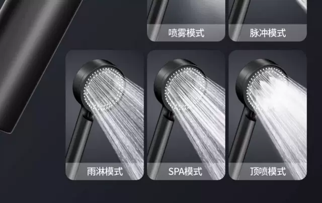 Pressurized Shower Head, Shower Head, Pressurized Bath Faucet, Home Bathroom Set, Shower Water Heater detail 11