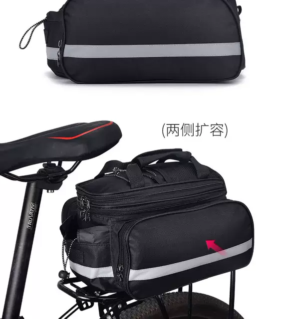 Bicycle Pack Mountain Bike Rear Shelf Bag Large Capacity Waterproof Rear Seat Tail Camel Bag Long-distance Sichuan-Xizang Riding Equipment detail 5