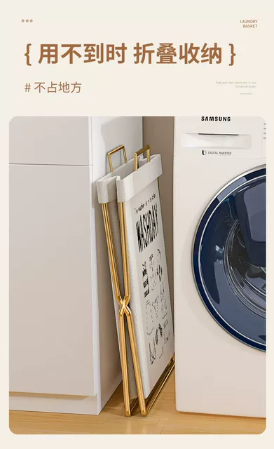 Dirty Clothes Basket Dirty Clothes Storage Basket Household Dirty Clothes Basket Foldable Dirty Clothes Basket Laundry Basket High Color Value Mouth Basket detail 5