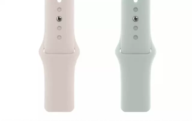 Suitable for Apple S11 Watch Strap Iwatch10/9/8/7Se Silicone Breathable Classic Watch Strap Ultra Wristband detail 4