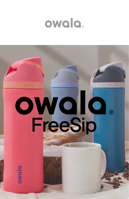 Owala Thermos Cup Freesip Water Cup Stainless Steel Thermos Cup with Straw Sports Cup Pop-Up Lid Cup Portable Cup detail 2