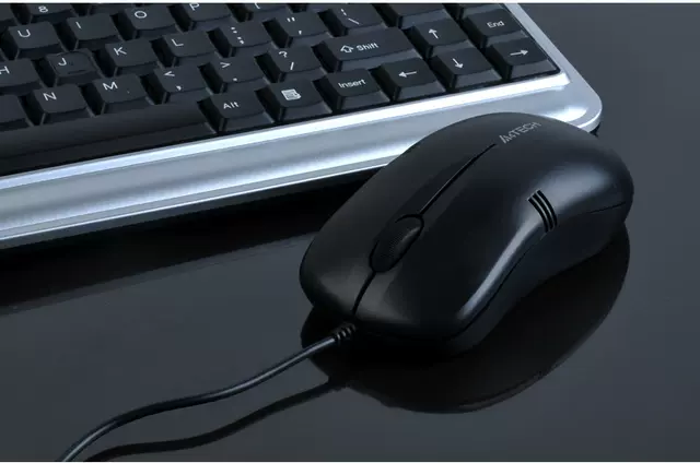 (A4Tech) Wm-100 Wired Mouse Office Mouse USB Mouse Laptop Mouse detail 4