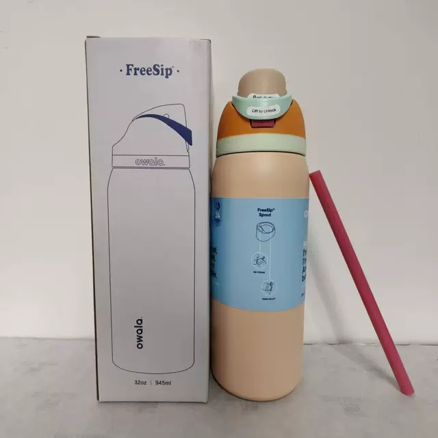 Owala Fruit Cup Amazon's Popular Outdoor Portable Straw Cup Double Drink Large Capacity Vacuum Insulated Cup detail 11