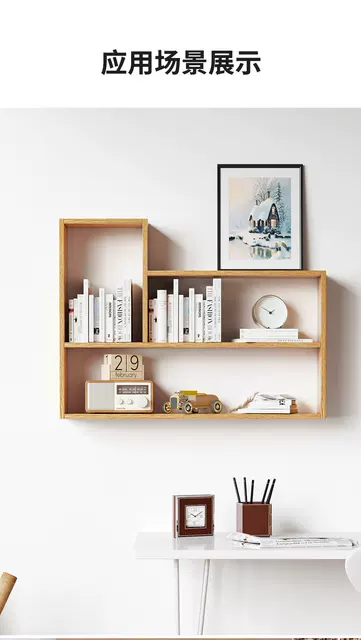 Factory Solid Wood Pine Wood Board Log Desktop Wardrobe Partition Layered Board DIY Storage Rack Log Board Partition detail 6