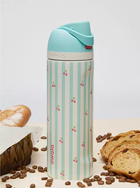 Owala Thermos Cup Freesip Water Cup Stainless Steel Thermos Cup with Straw Sports Cup Pop-Up Lid Cup Portable Cup detail 7