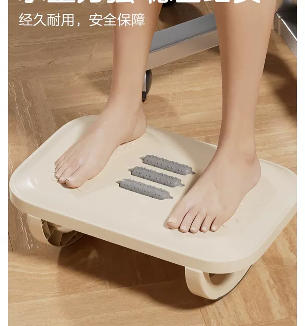 Wholesale Office Footrest Under-Desk Footstool Anti-Cross-Leg Footrest Footrest for Resting Legs Low Stool for Crossing Legs detail 4